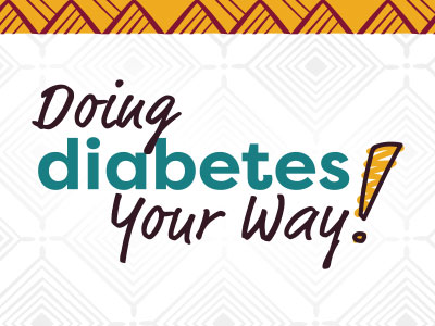 Doing Diabetes Your Way - logo design and branding