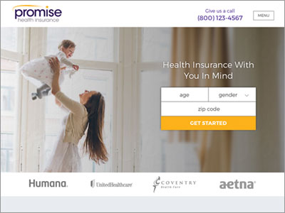 Responsive website design for lead generation site